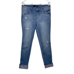 Stitch Fix l 1822 Denim Girlfriend Skinny Distressed Jeans, 28